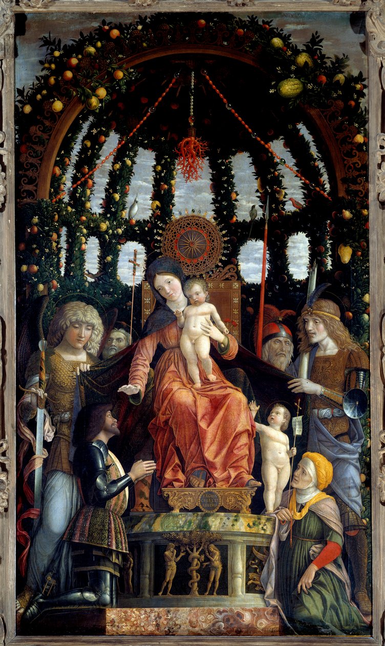 Maagd van de Overwinning door Andrea Mantegna