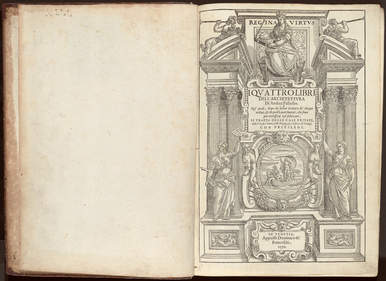 De Vier Boeken over Architectuur van Andrea Palladio door Andrea Palladio