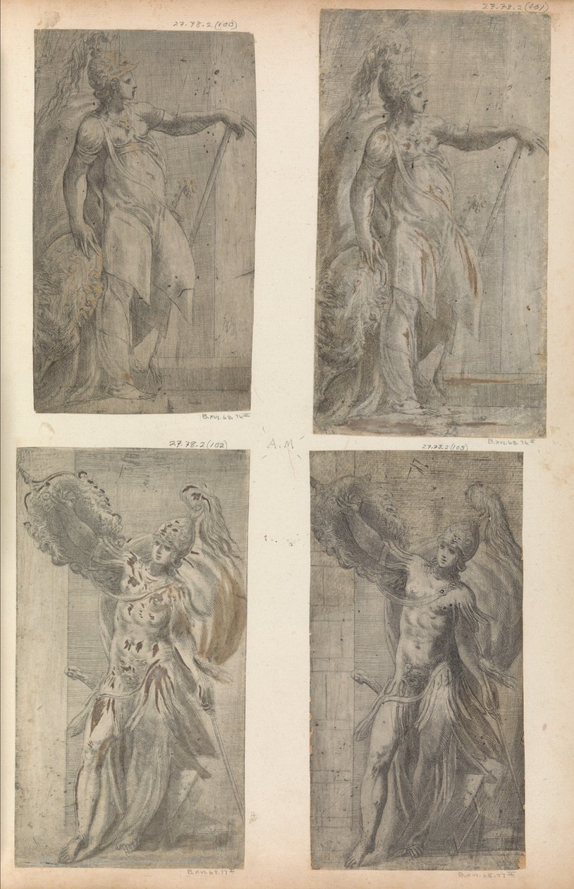 Bellona door Andrea Schiavone