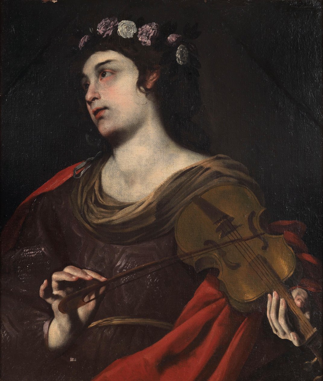 Sint Cecilia door Andrea Vaccaro