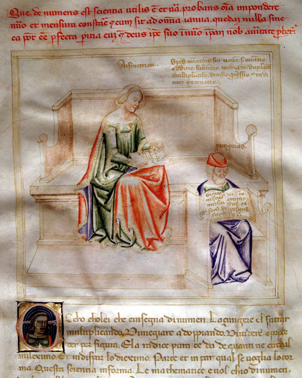 Allegorie van de Rekenkunde in 