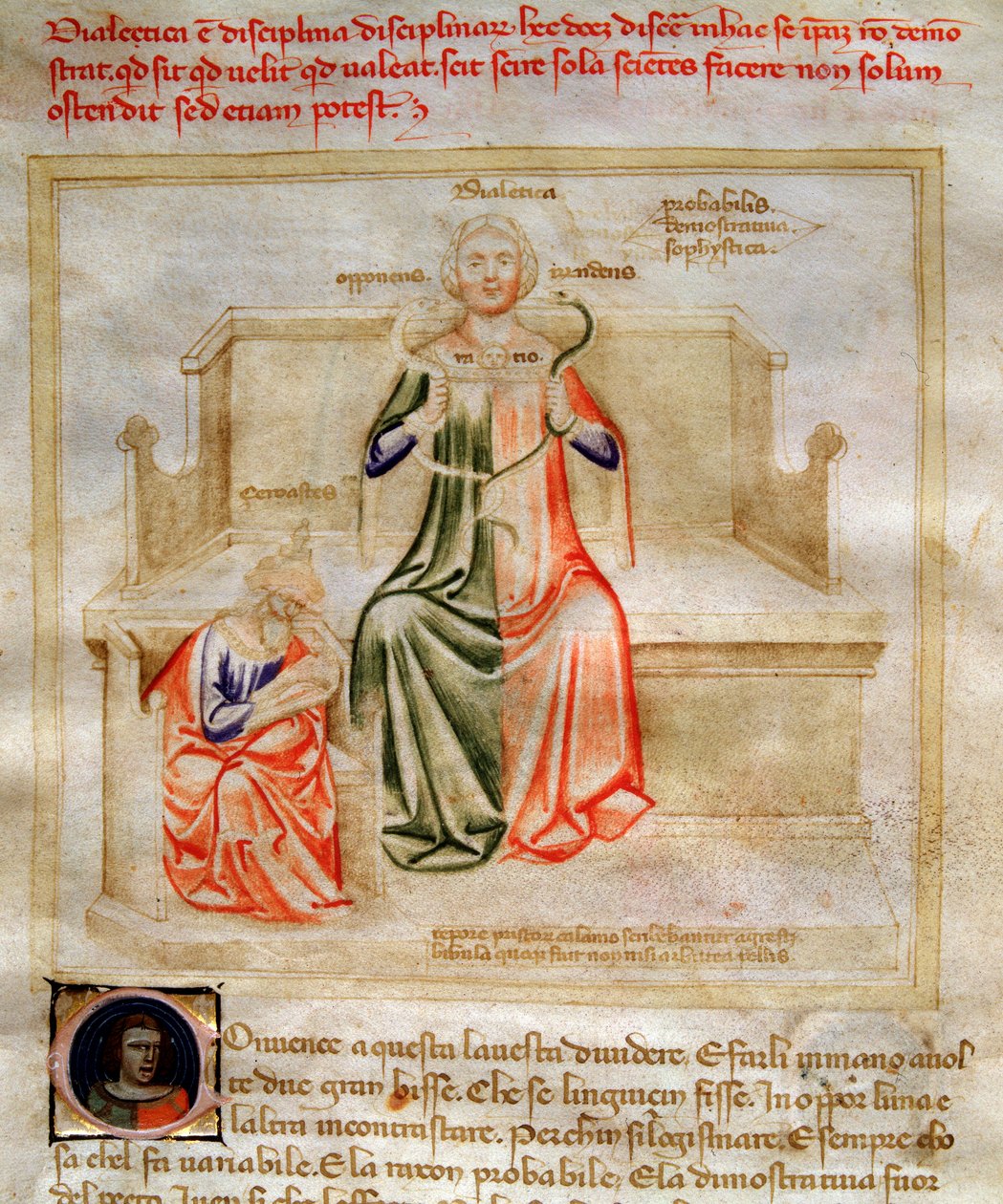 Allegorie van de Dialectiek in 