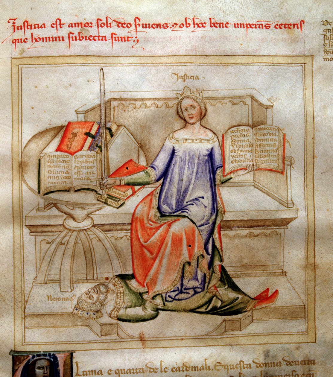 Allegorie van de Rechtvaardigheid in 