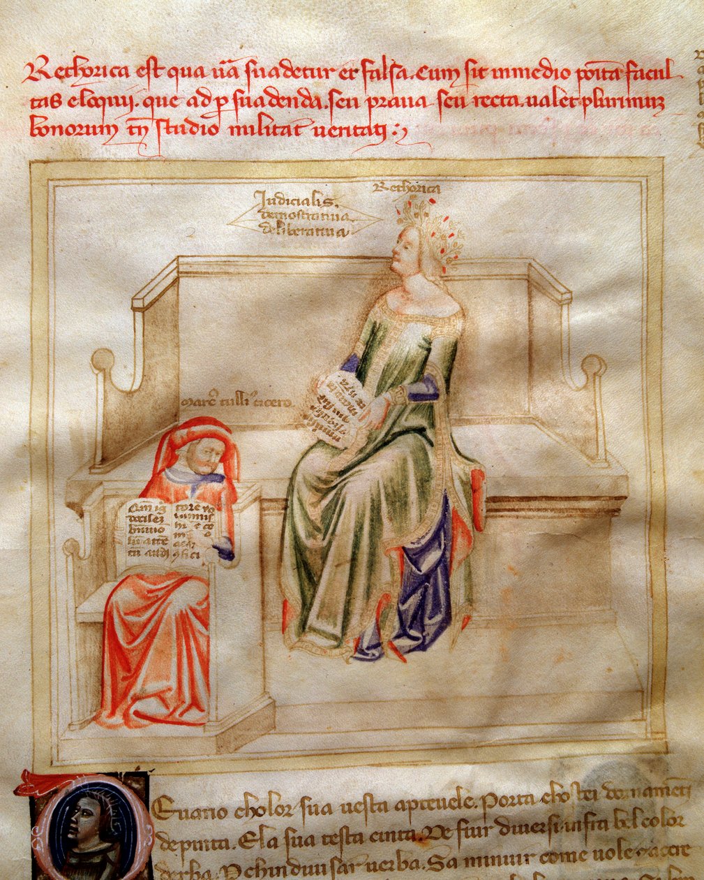 Allegorie van de Retoriek in 