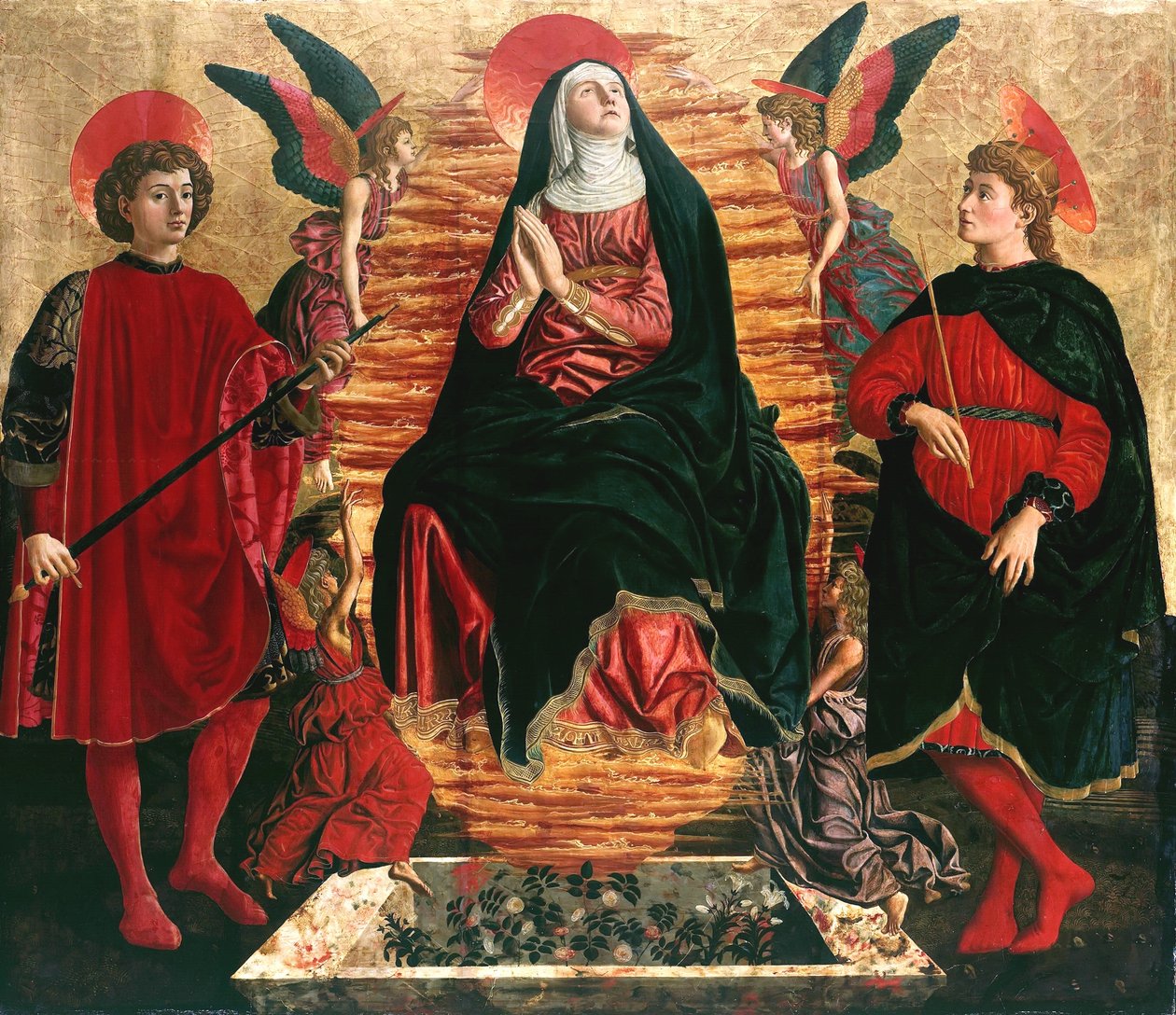 Maria Hemelvaart

















































 met de heiligen Minias en Julianus door Andrea del Castagno