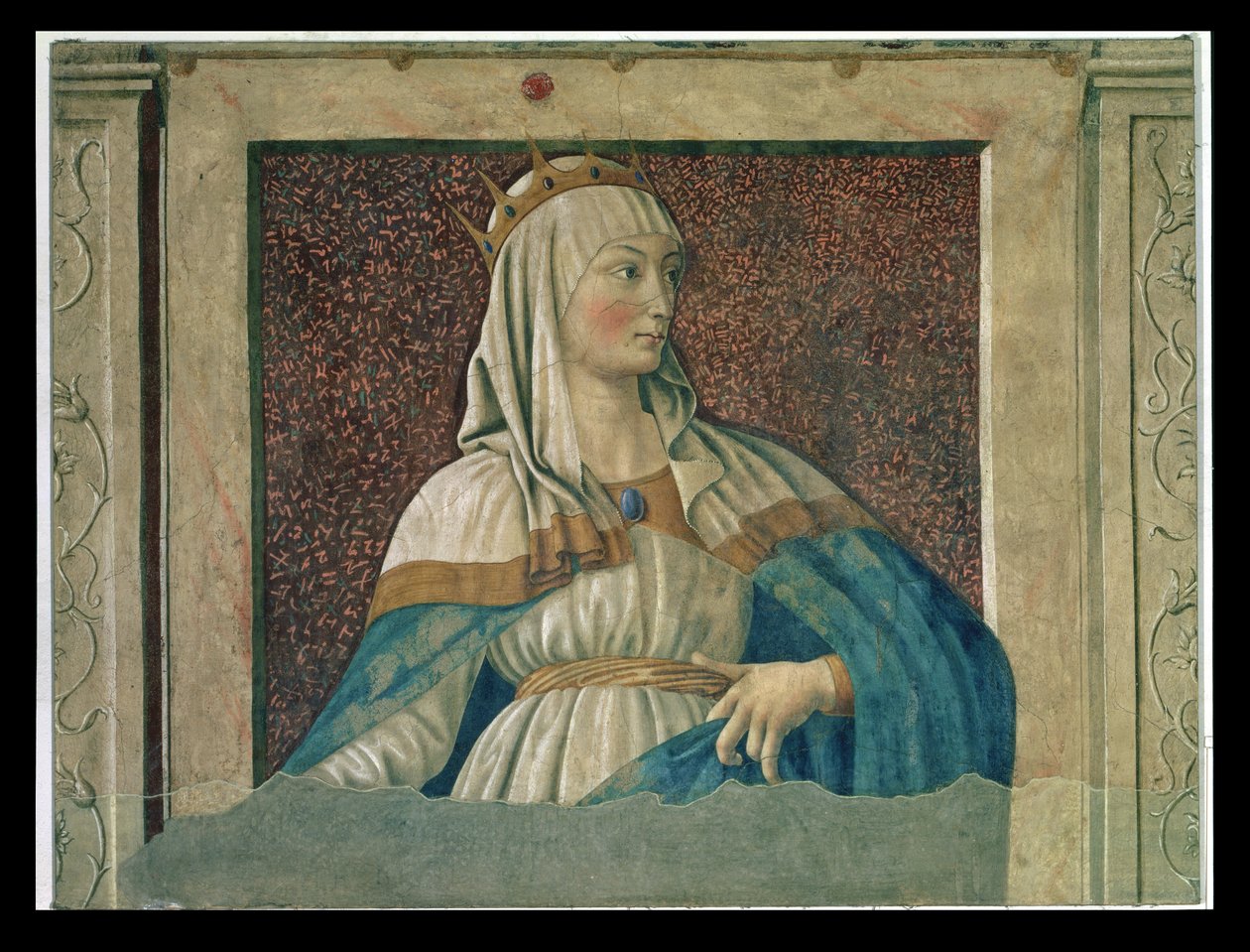 Koningin Esther, uit de Villa Carducci-serie van beroemde mannen en vrouwen, ca. 1450 door Andrea del Castagno