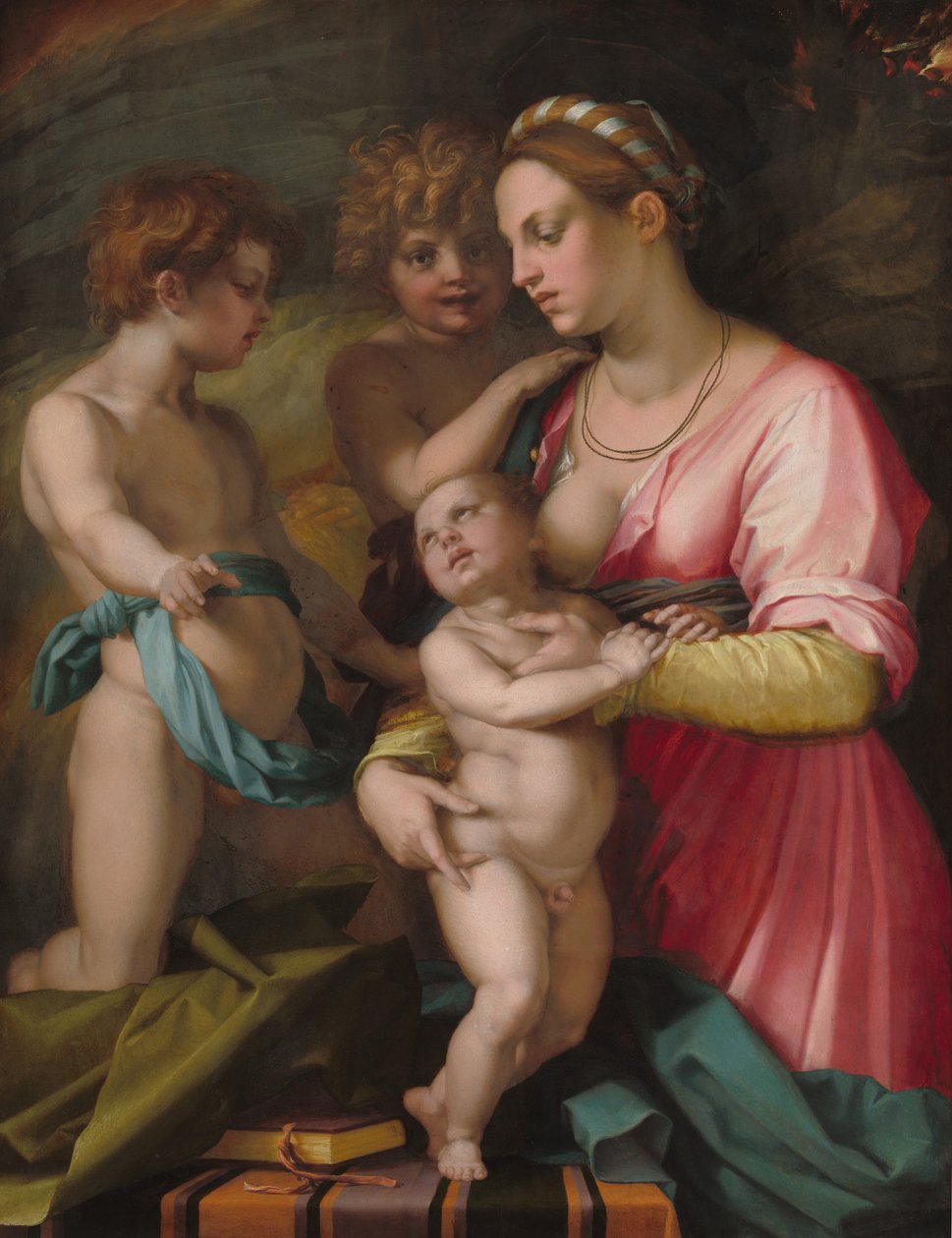 Liefdadigheid, voor 1530 door Andrea del Sarto
