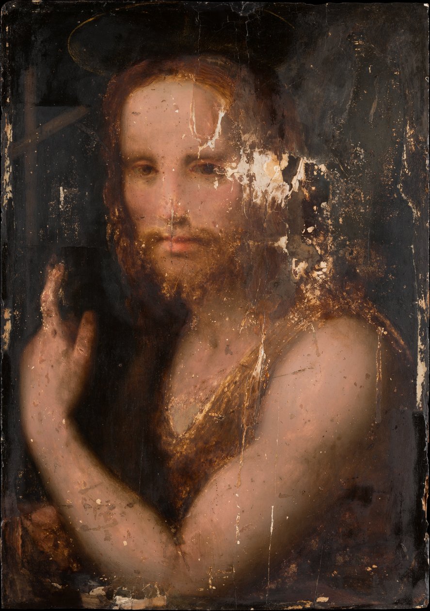 Sint-Johannes de Doper door Andrea del Sarto