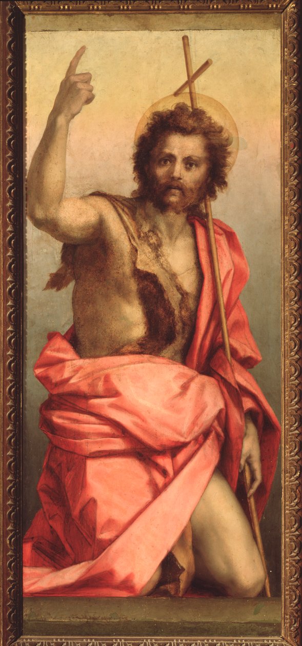 Sint Jan de Doper, Altaarstuk van St. Agnes door Andrea del Sarto
