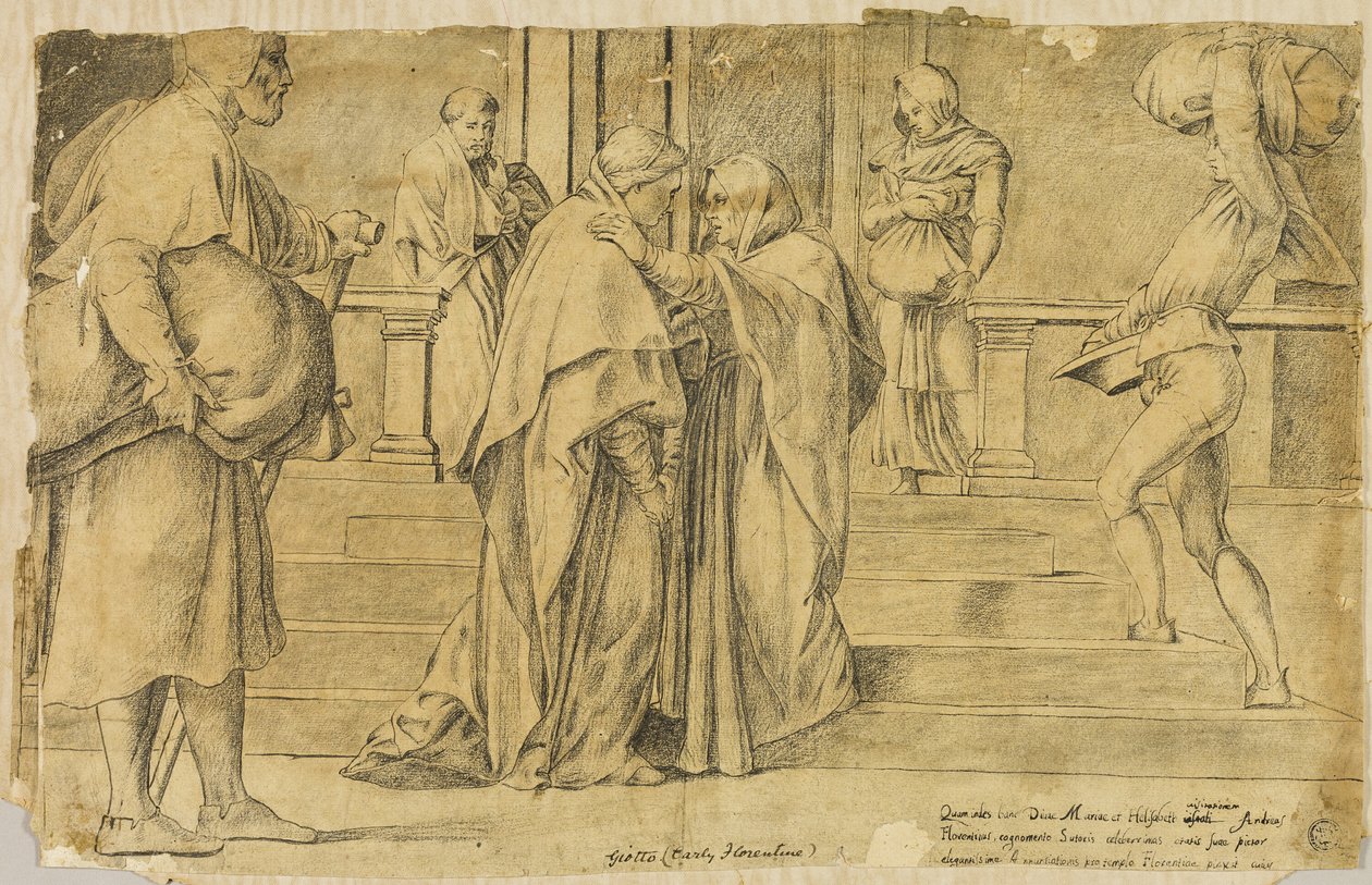 Bezoek door Andrea del Sarto