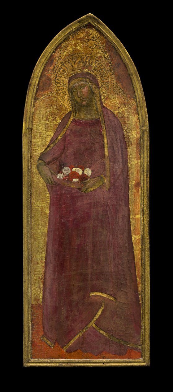 Sint Elisabeth van Hongarije door Andrea di Bonaiuto fl.1343 77 Andrea di Bonaiuto fl.1343 77