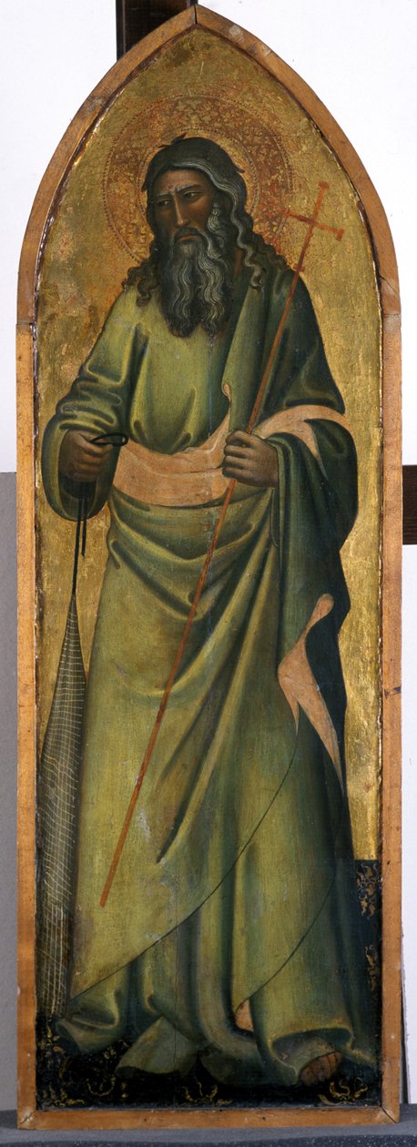 De Apostel Andreas, c.1370 door Andrea di Bonaiuto fl.1343 77 Andrea di Bonaiuto fl.1343 77