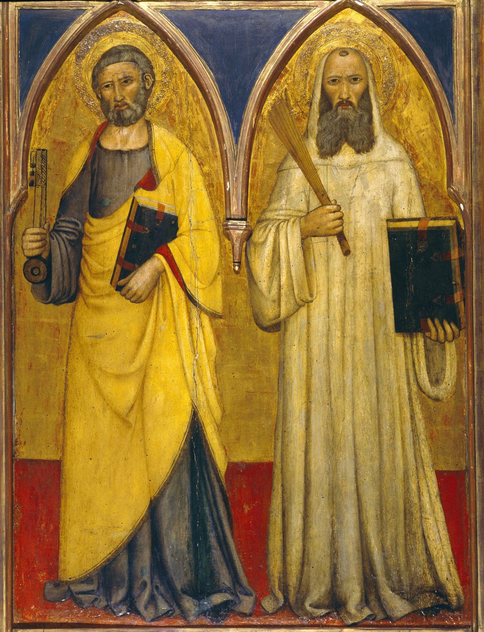 Sint Petrus en Sint Paulus door Andrea di Cione Orcagna