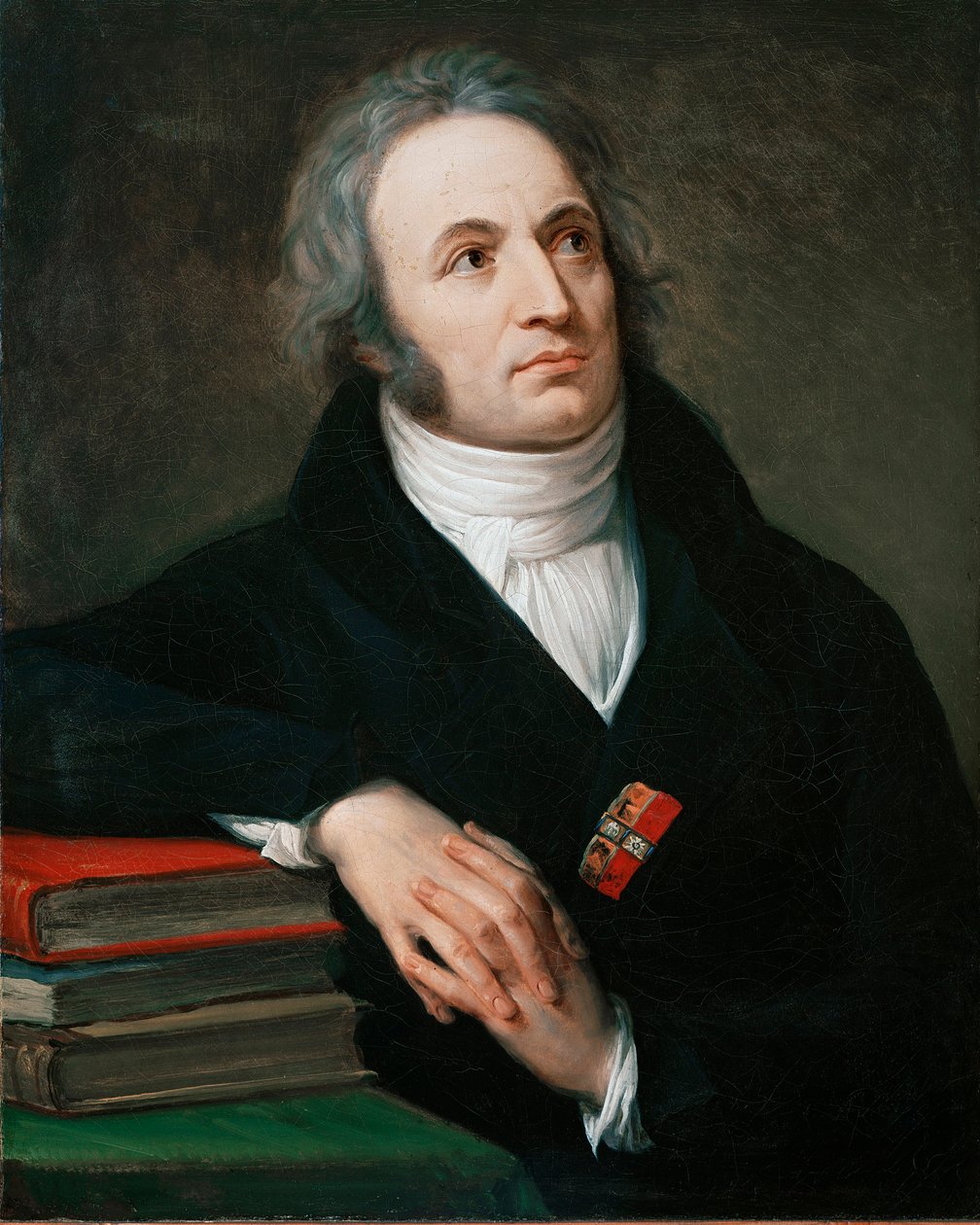 Portret van de dichter Vincenzo Monti (1754-1828) Schilderij door Andrea Appiani (1754-1817) 1809 Galleria Nazionale d