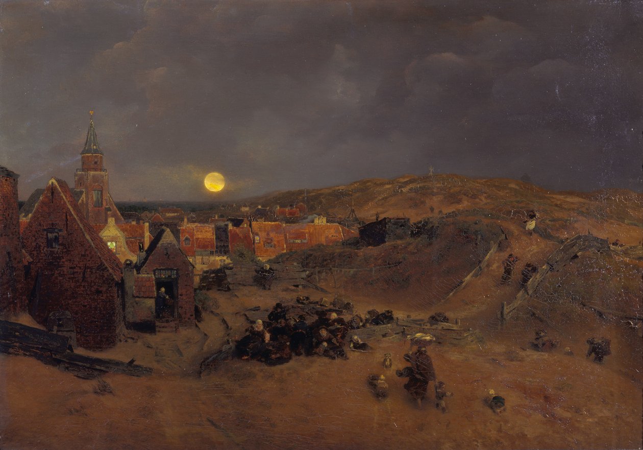 Scheveningen door Andreas Achenbach