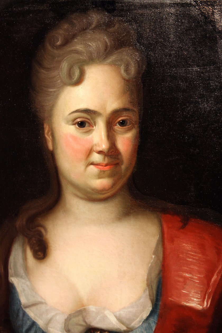 Portret van Keizerin Catharina I door Andreas Møller