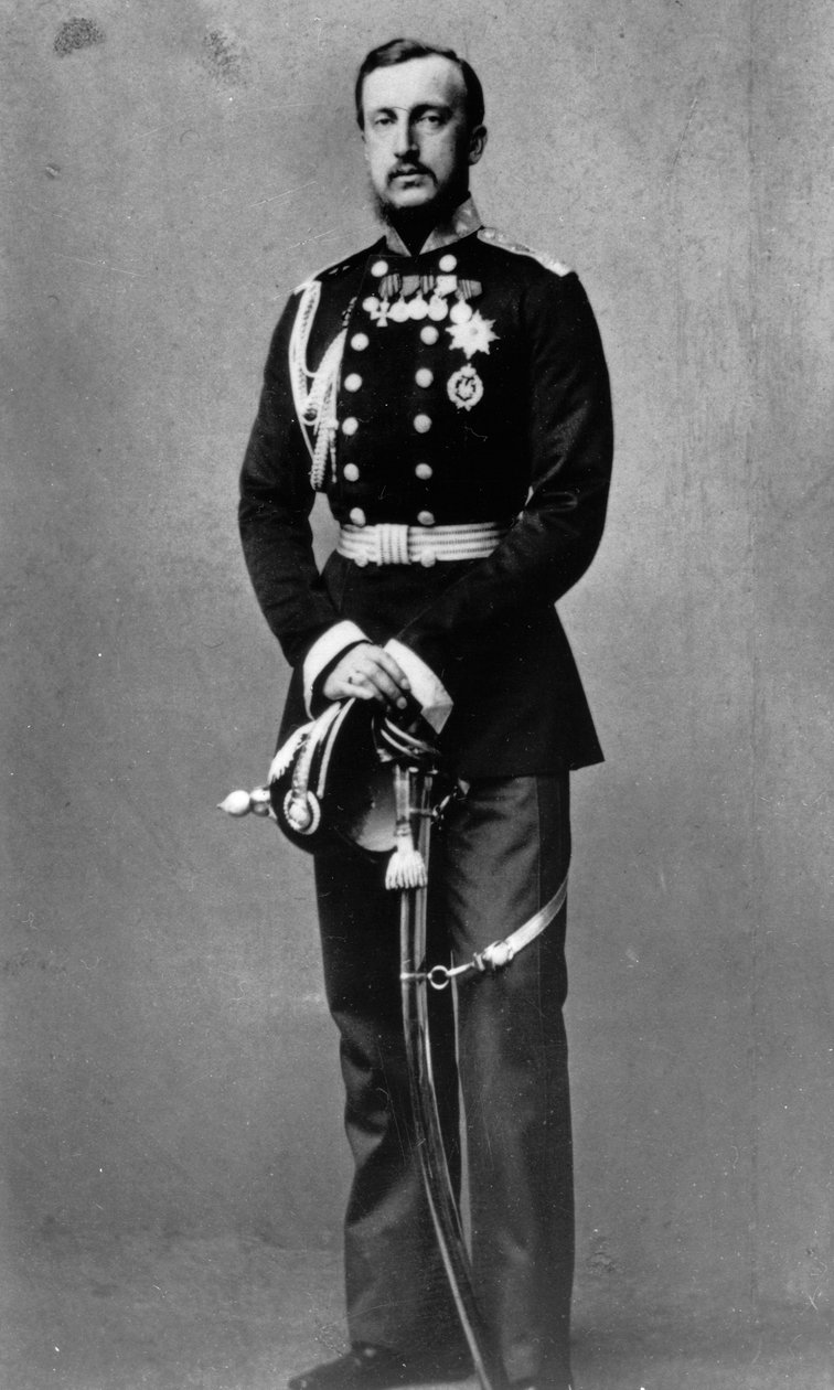 Grootvorst Nicholas Nikolaevich de Oudere van Rusland, c1860s door Andrei Deniere