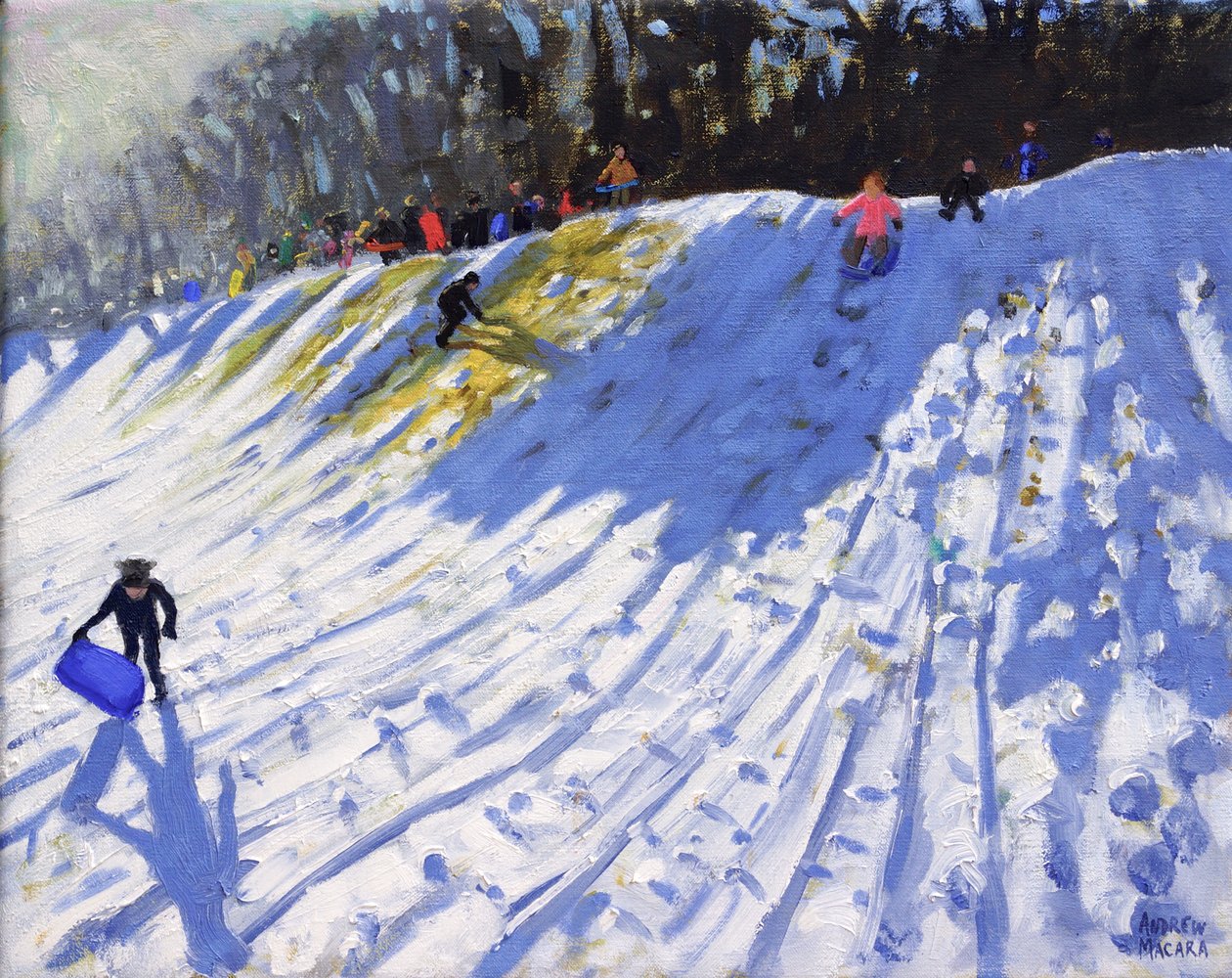 2e hole Allestree Golfbaan, Derby, 2015 door Andrew Macara