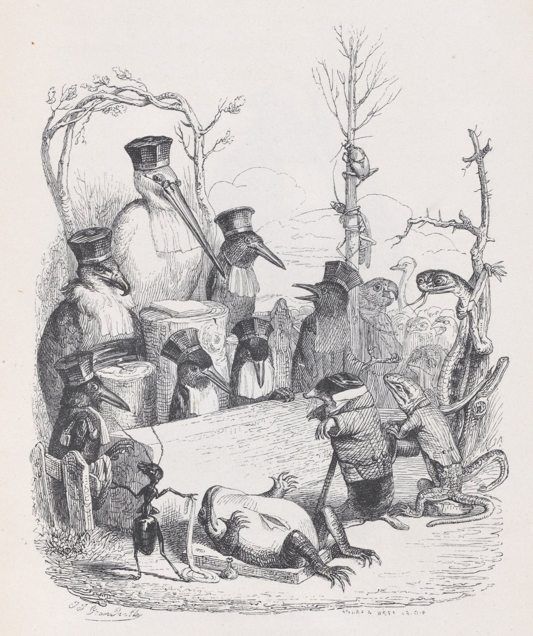 Hoe verder we gaan, hoe minder we het verschrikkelijke mysterie doorgronden waarvan de ongelukkige..., ca. 1837-47 door Andrew Best Leloir