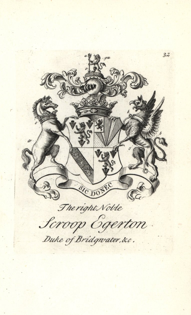 Wapen en wapenrusting van de zeer edele Scroop Egerton door Andrew Johnston