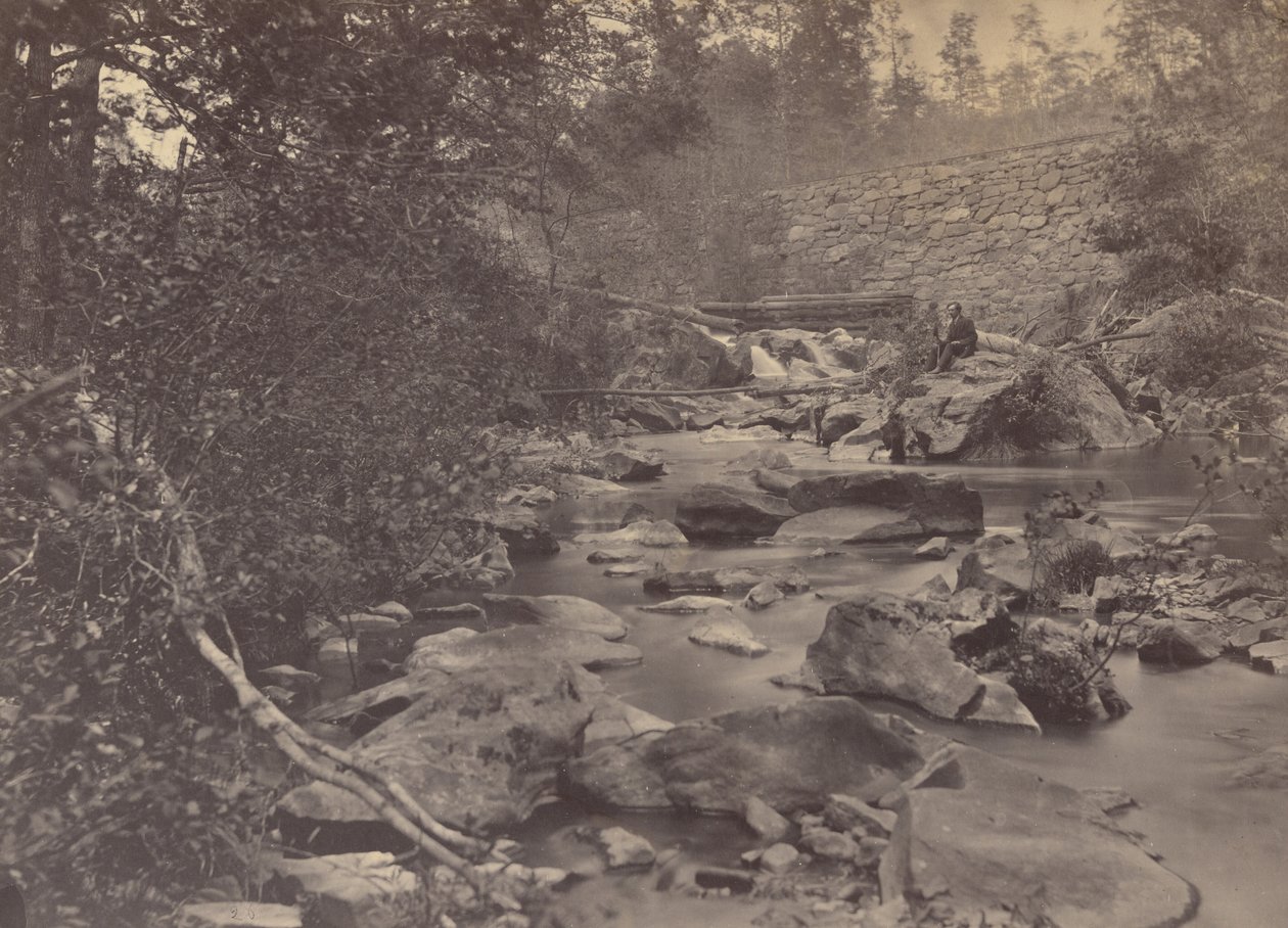 Arlington Mills,1863 (foto) door Andrew Joseph Russell