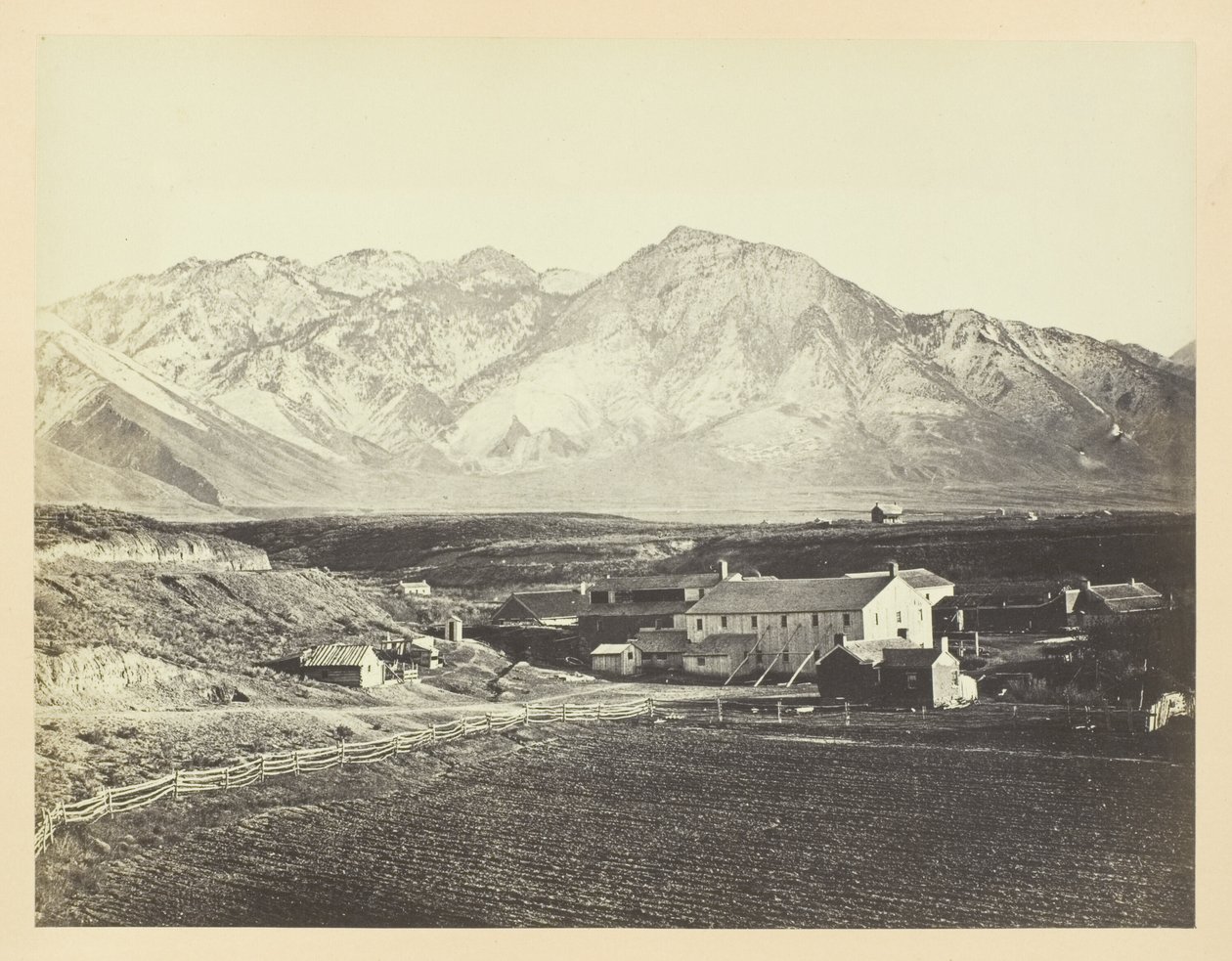 Wasatch Range van de Rocky Mountains, van Brigham Young