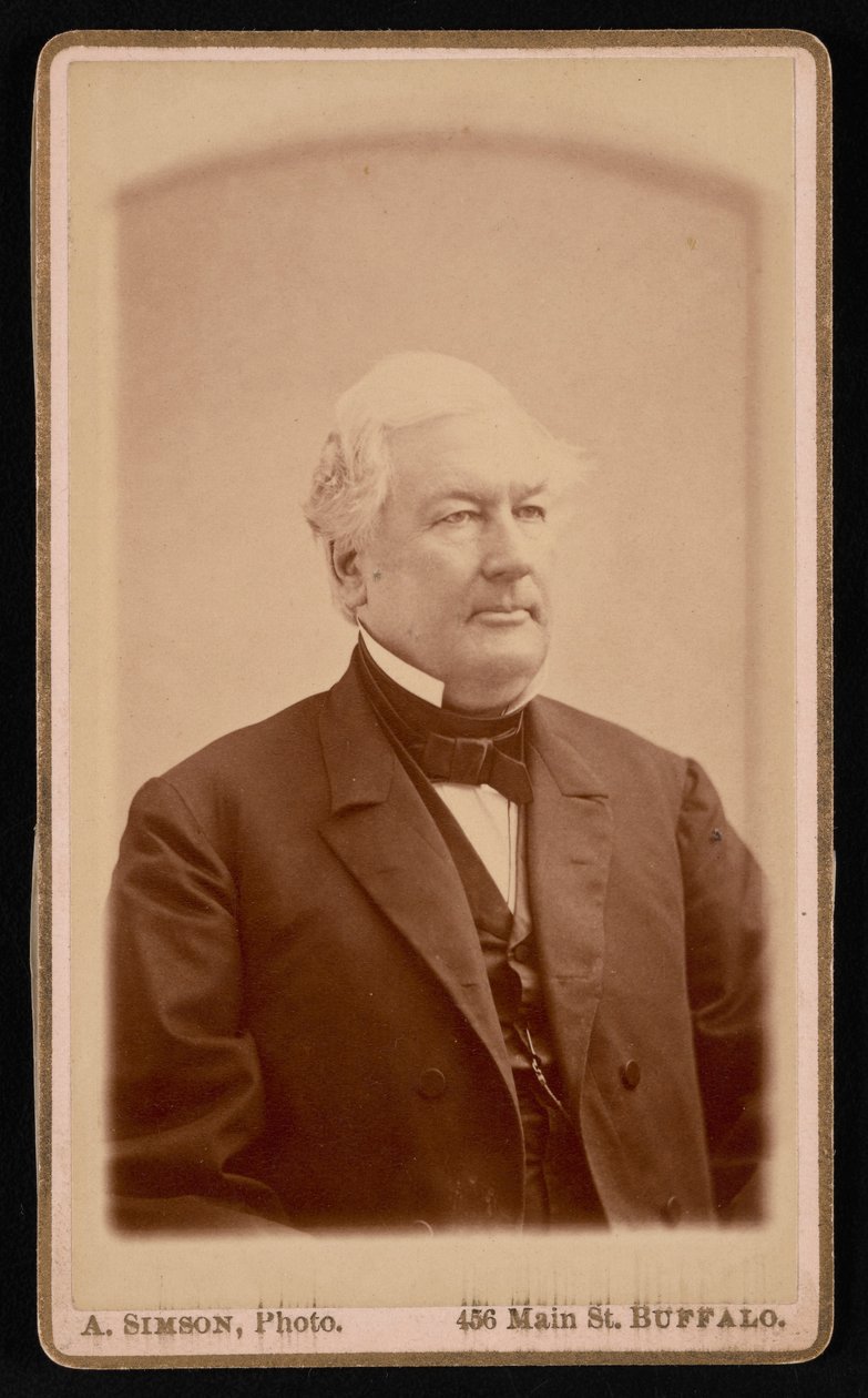 Portret van Millard Fillmore 1800-1874 door Andrew Simson