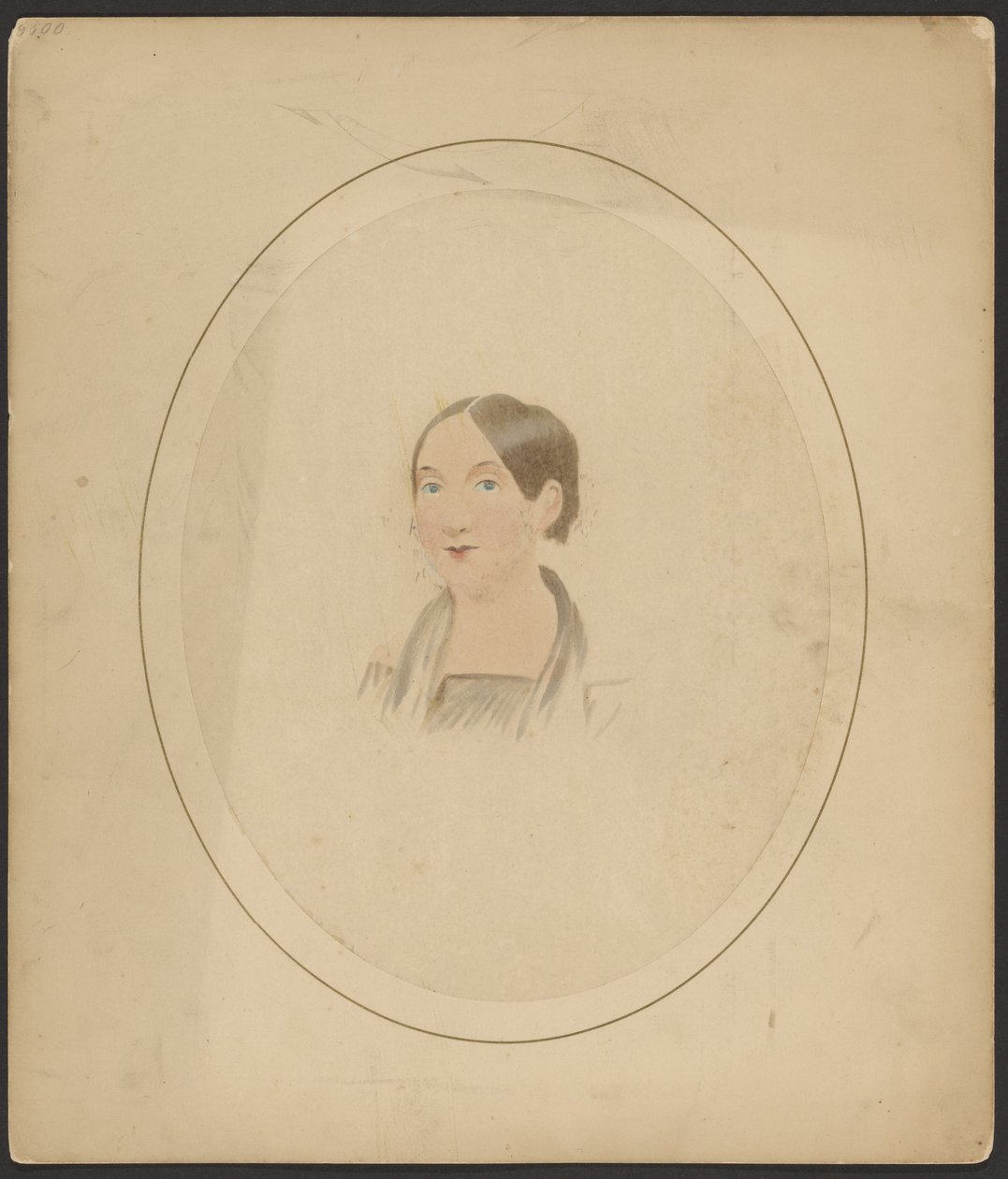 Portret van Lavinia E. Walken (Mrs. A.J. Hill) door Andrew W. Jordan