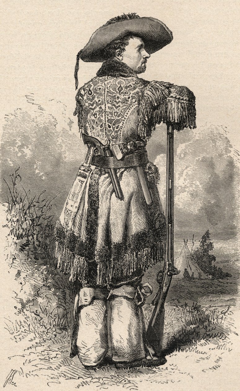 Charles H. Utter, alias Colorado Charlie, illustratie uit 