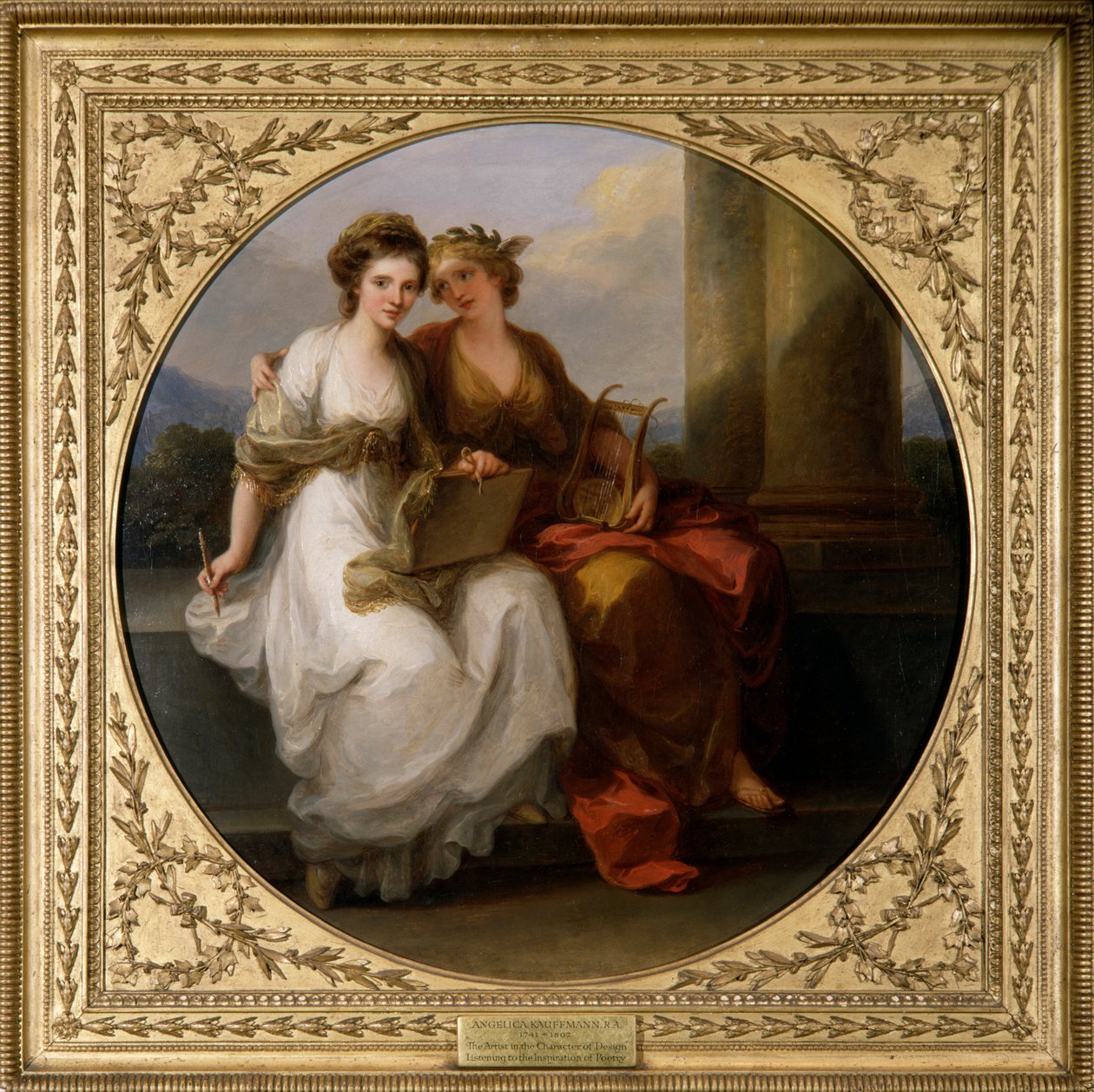 De Kunstenaar in de Rol van Ontwerp door Angelica Kauffman