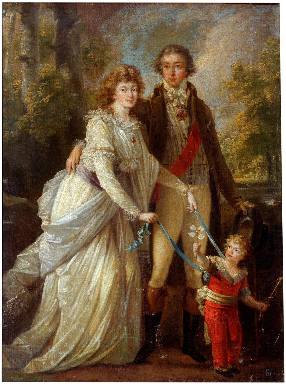 Familieportret door Angelica Kauffmann
