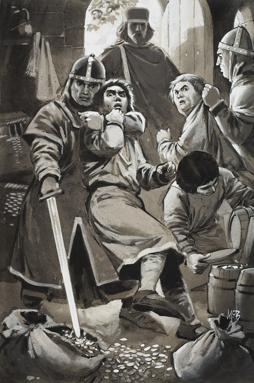 Vervalsers (gouache op papier) door Angus McBride