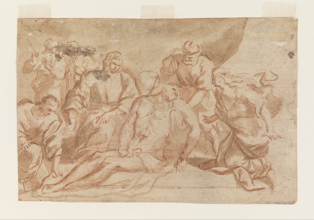 De graflegging van Christus door Aniello Falcone