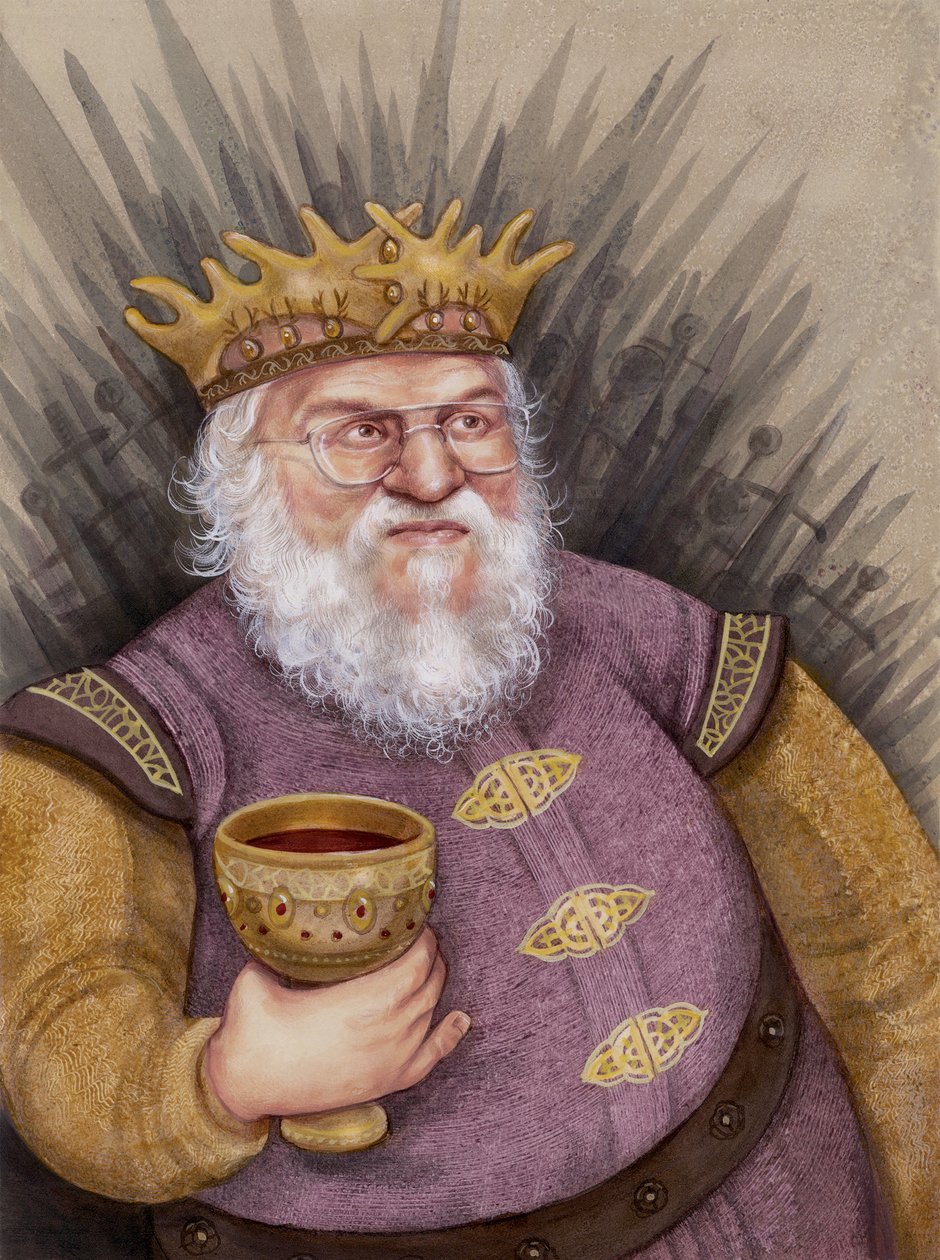 George RR Martin door Anita Kunz