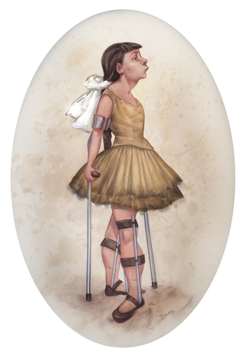 Kleine Danseres van Veertien Jaar door Anita Kunz