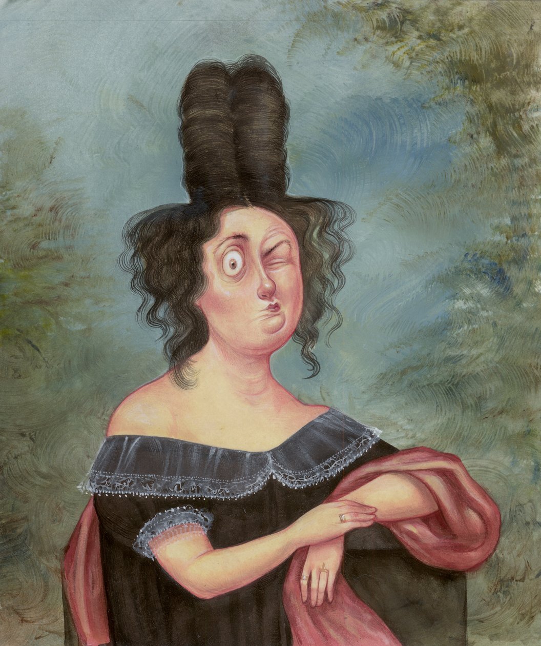 Portret van een Dubieuze Vrouw, 2018 door Anita Kunz
