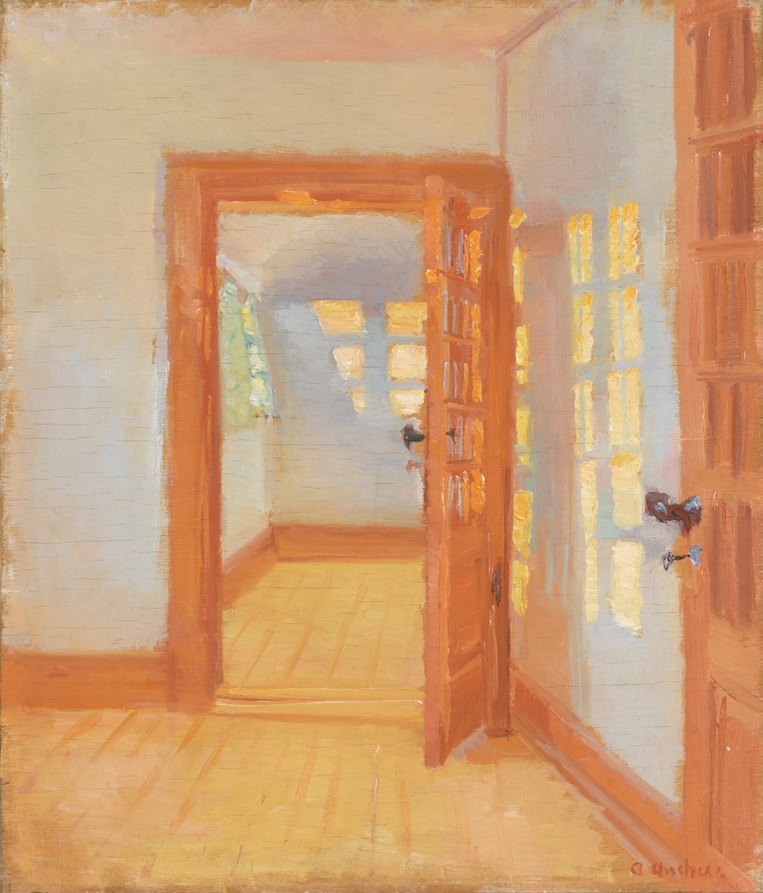 Brøndums bijgebouw door Anna Ancher