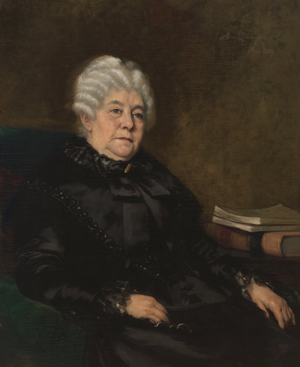 Elizabeth Cady Stanton, 1889 door Anna Elizabeth Klumpke