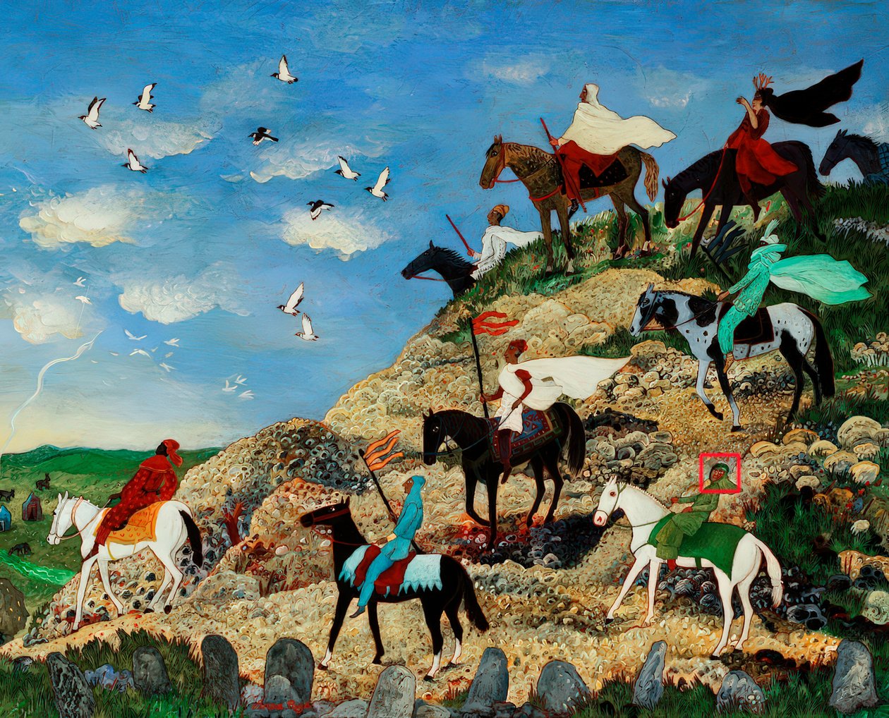HOMECOMING, 2011 (schilderij) door Anna Pugh
