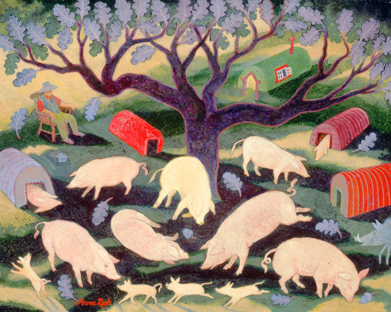 Gelukkige man door Anna Pugh