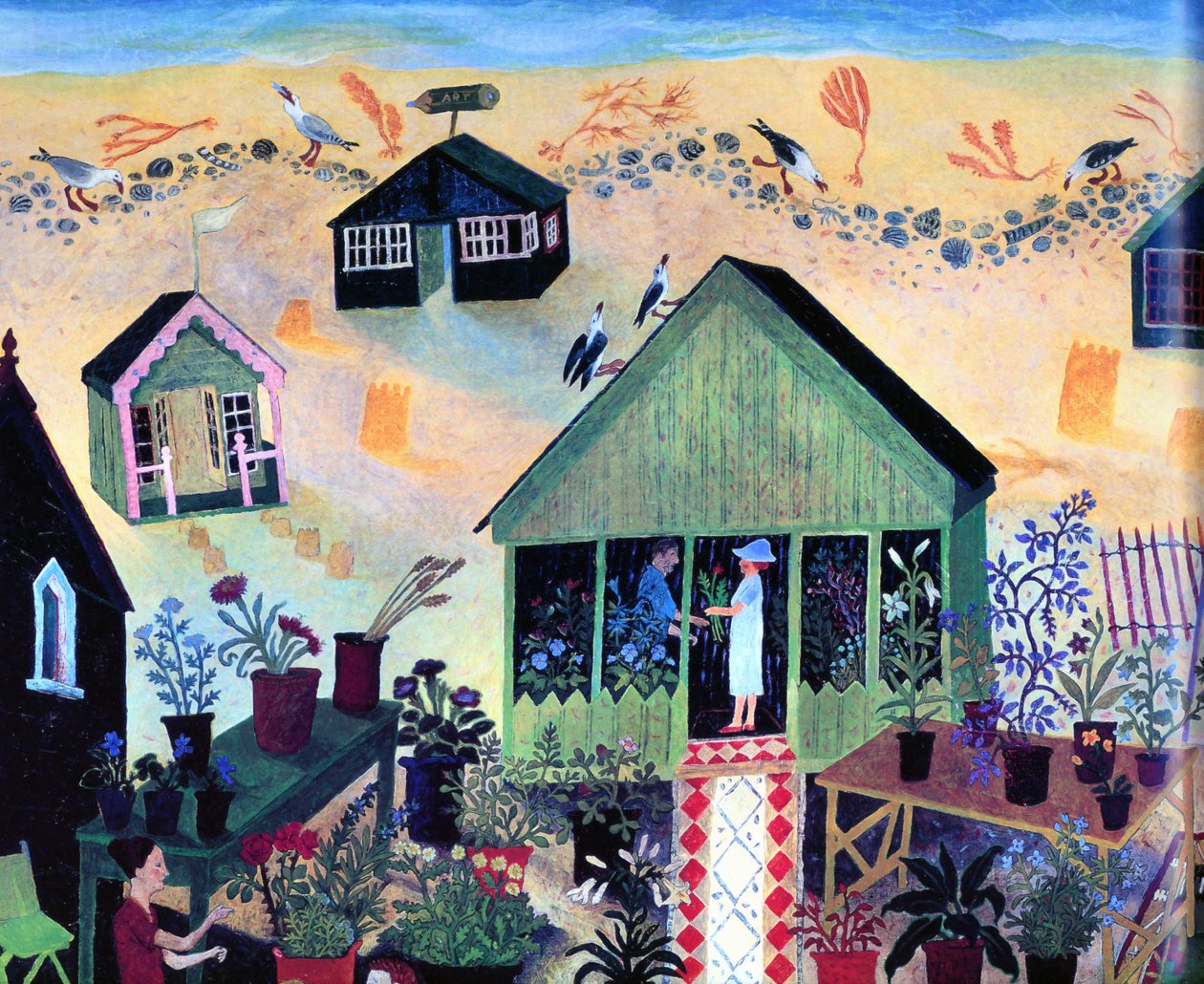 Vakantie in Walberswick door Anna Pugh