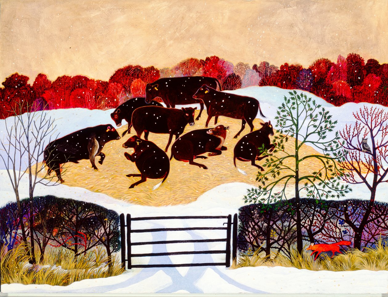 Er komt nog meer, 2004 (acryl) door Anna Pugh