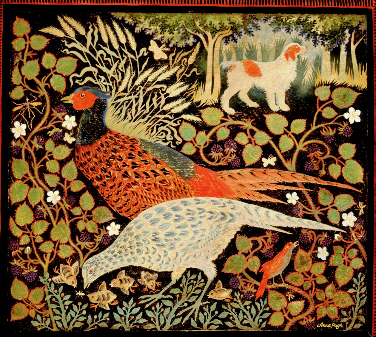 Fazanten door Anna Pugh