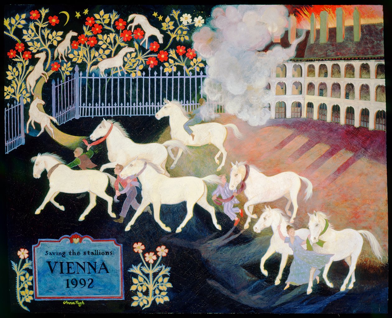 De hengsten redden door Anna Pugh