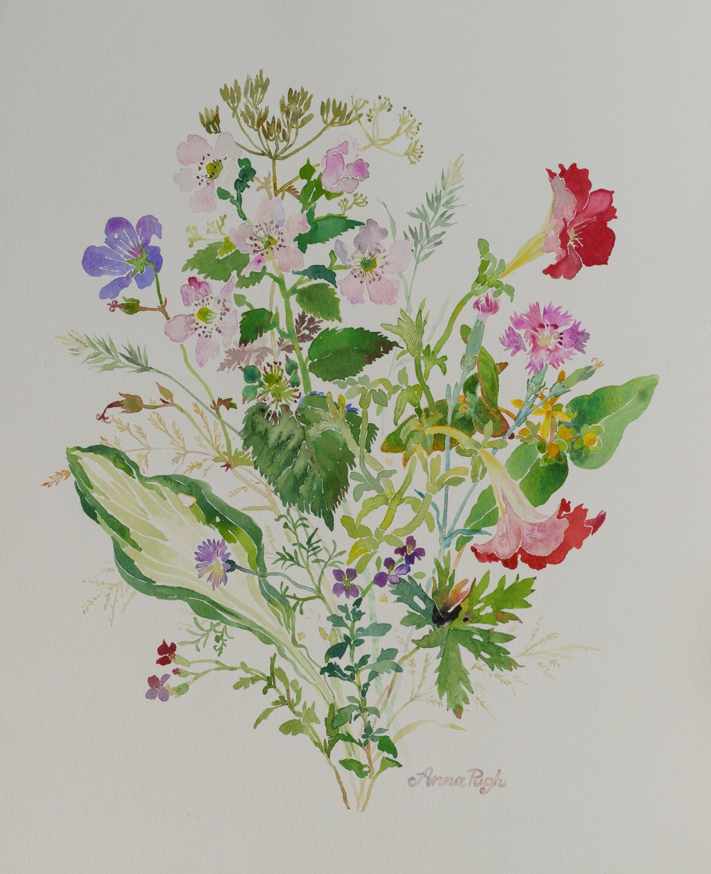 Stilleven 2, 2021 (schilderij) door Anna Pugh