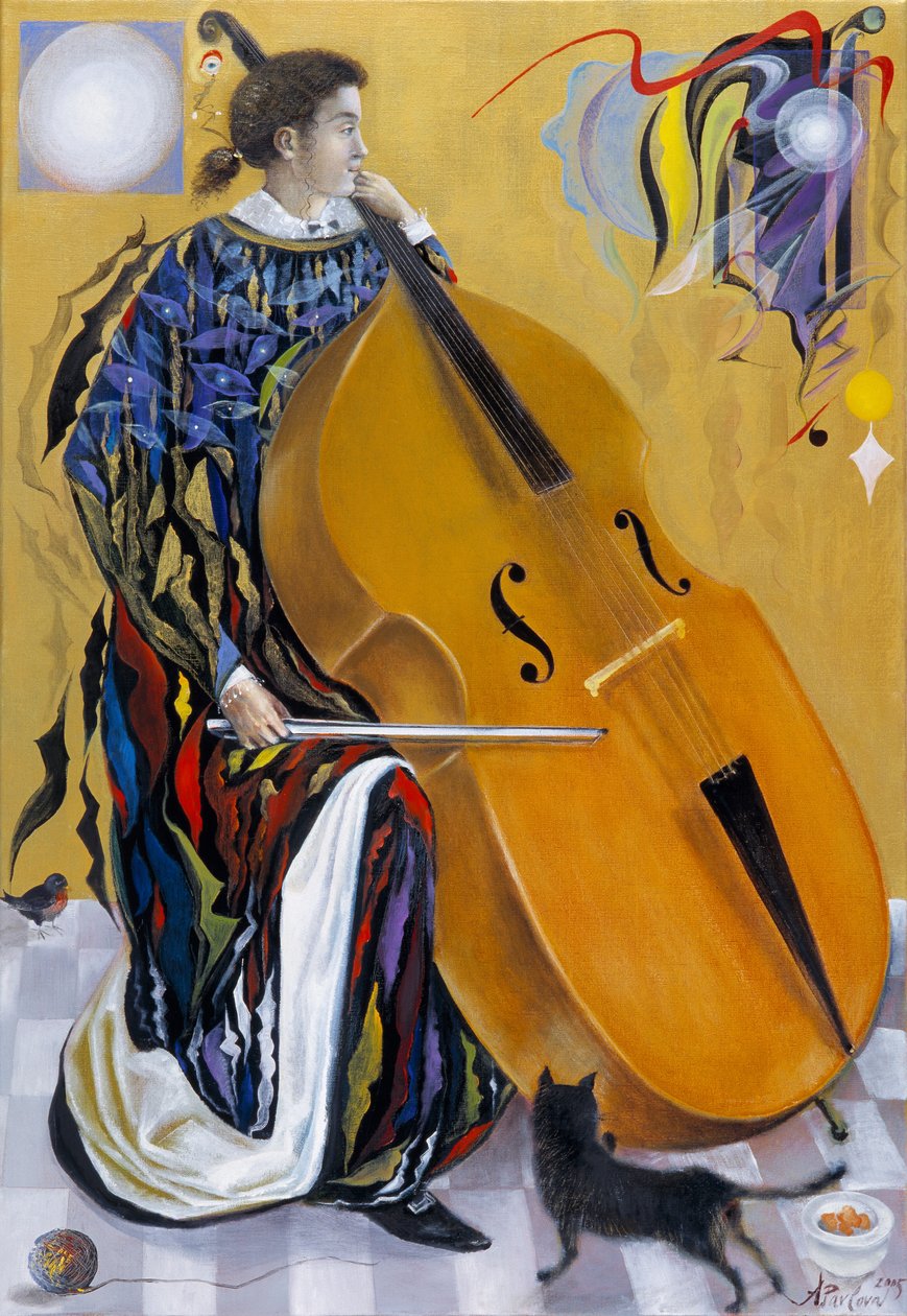 Hebreeuwse meditaties, 2005 (olieverf op Belgisch linnen) door Annael Anelia Pavlova