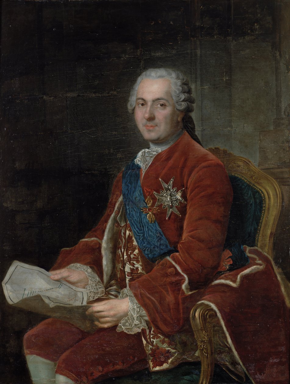 Portret van Louis, Dauphin van Frankrijk door Anne Baptiste Nivelon