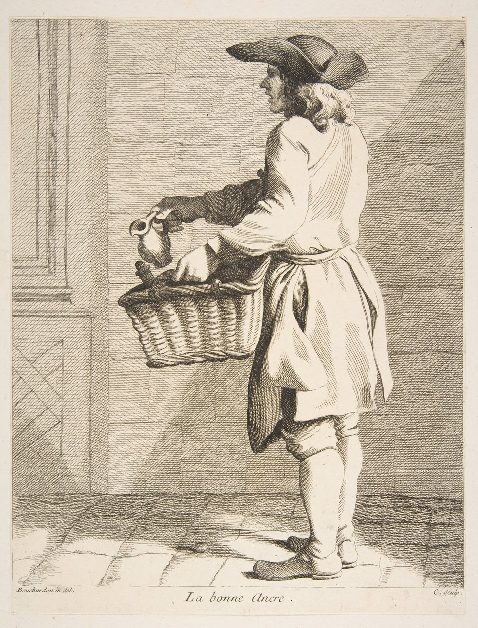 Inktenverkoper, 1746 door Anne Claude Philippe de Caylus