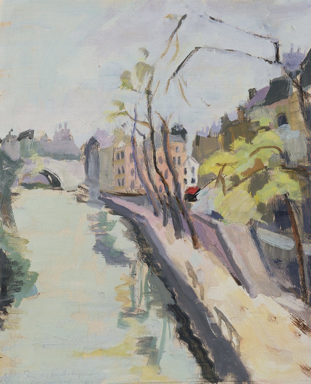 Quai des Grands Augustins, Parijs, 1961 door Anne Durham