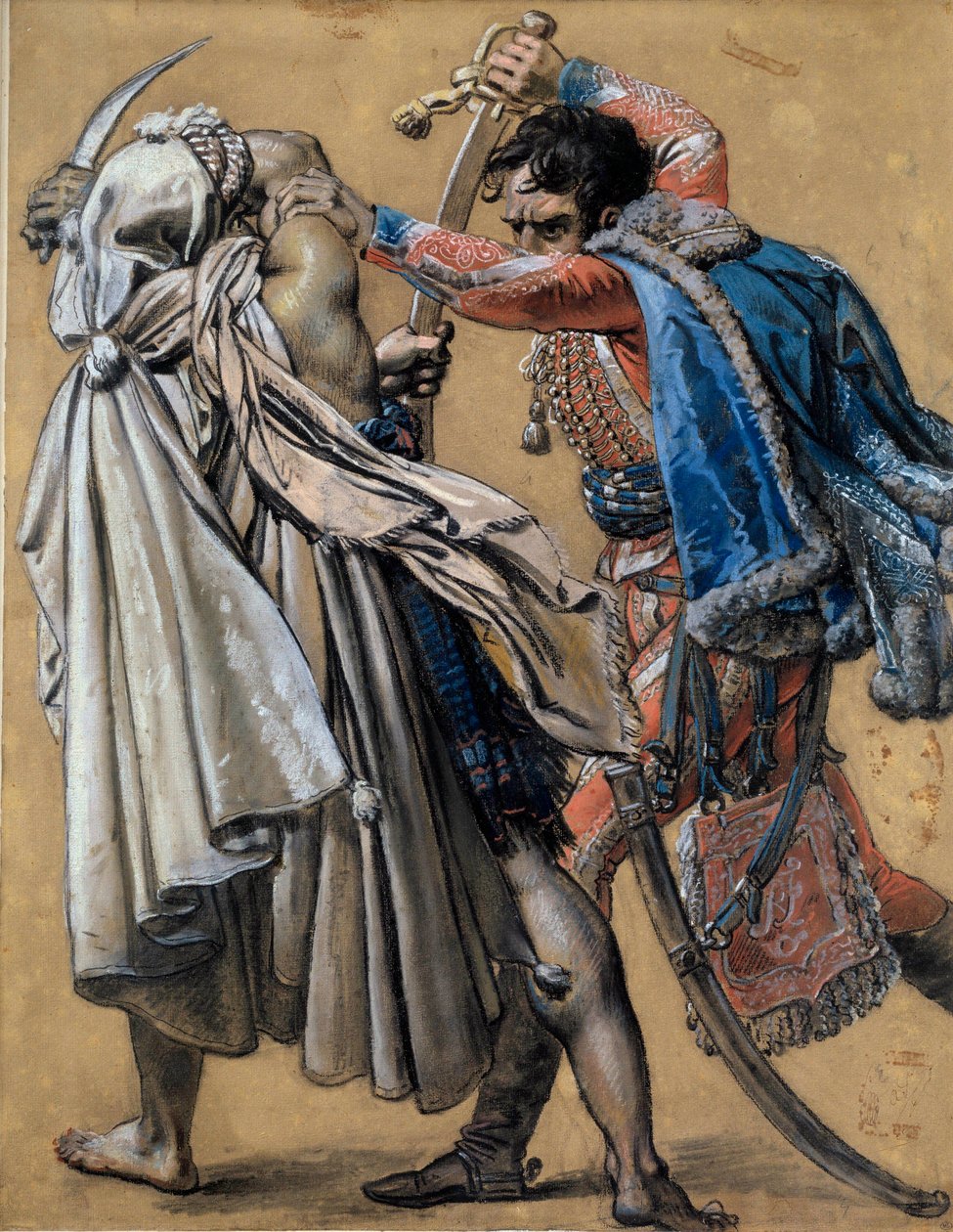 Campagne door Anne Louis Girodet de Roucy Trioson